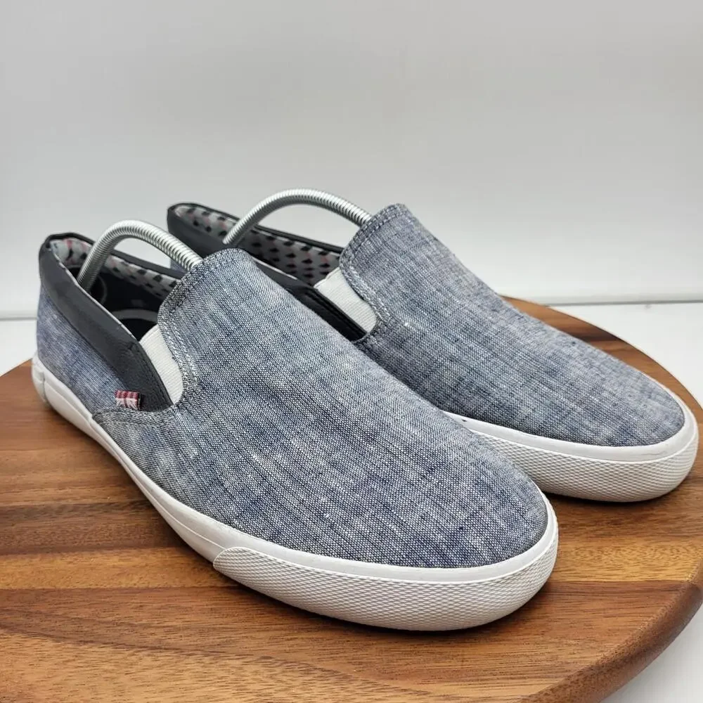 Ben Sherman  Shoes Mens Size 12‎ Blue Bradford Slip On  Loafers Casual